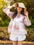 Pure Cotton Shirt Style Top