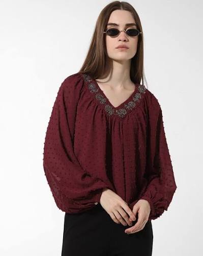 Printed Square Neck Pure Cotton