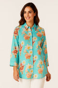 Pure Cotton Shirt Style Top