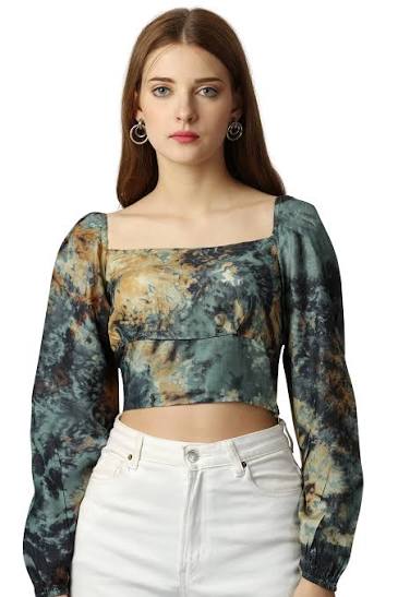 Pure Cotton Shirt Style Top