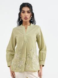 Printed Square Neck Pure Cotton