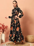 Printed Square Neck Pure Cotton